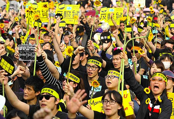 台灣的人學生運動，未來矛頭也會指向蔡英文政府嗎？