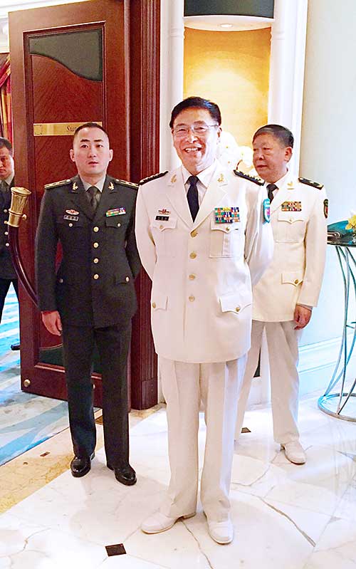 中國軍人的笑臉 攝:趙碧君|超訊