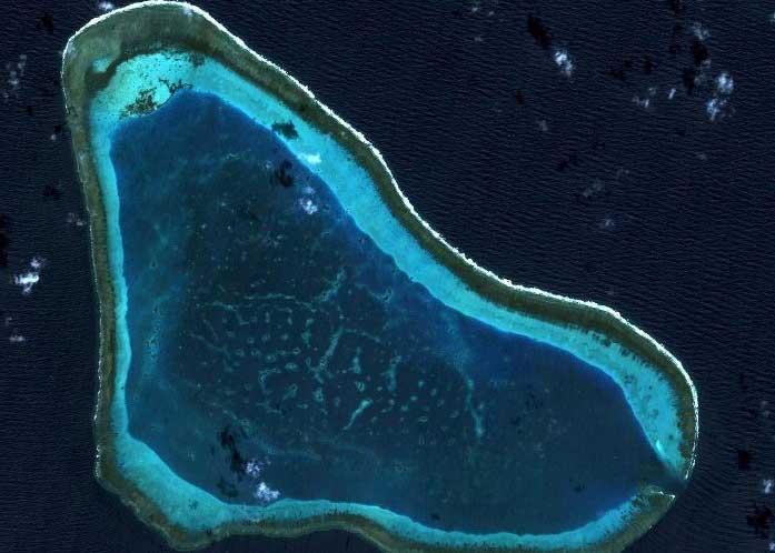 菲律賓新版地圖上把黃岩島劃歸在其「領土」範圍