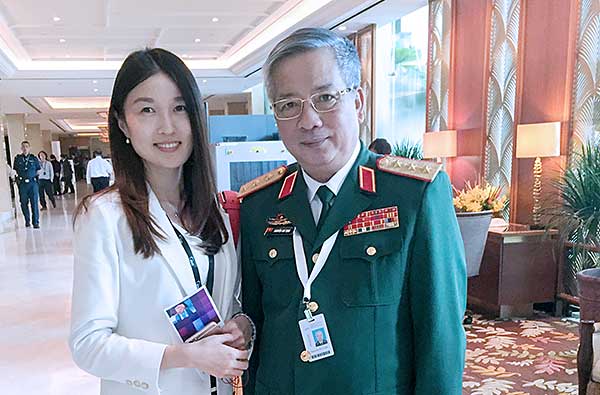 越南國防部副部長阮志詠接受《超訊》記者馬超獨家採訪