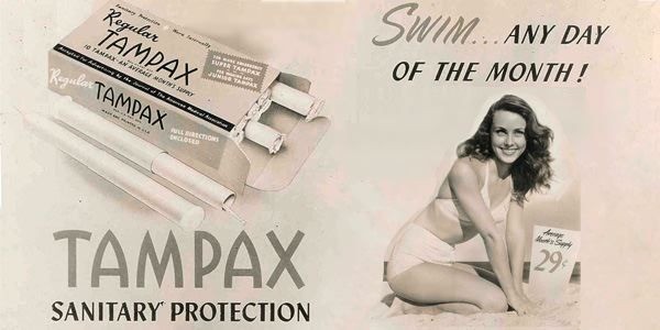20世紀30年代，首款衛生棉條在美國上市
